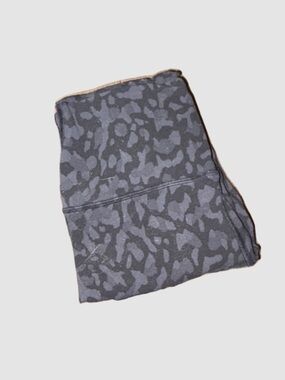Lululemon Charcoal Grey Leopard Print Leggings